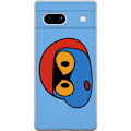 Pikkukuva 1 / 3: Google Pixel 7a Läpinäkyvä kuori Bold Bot Head