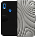 Pikkukuva 1 / 3: Huawei P Smart Z Lompakkokotelo Hopea-aallot
