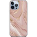 Kompatibelt Mobilskal till Apple iPhone 13 Pro Max Marmor Guld