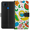 Miniatyrbillede 1 af 3: Xiaomi Redmi 9C Tegnebogsetui Sommerfugle Slør