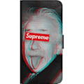 Pikkukuva 3 / 3: Samsung Galaxy Note10+ Lompakkokotelo Supreme Albert Einstein 3D Motiivi Katumuoti Suunnittelu Suosittu Tiede Ikoni Kaupunkitaide