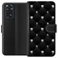 Kompatibelt Lommeboketui til Xiaomi Redmi Note 11 Diamant Hjerte