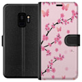 Miniatyrbillede 1 af 3: Samsung Galaxy S9 Tegnebogsetui Blomster