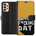 Pikkukuva 1 / 3: Samsung Galaxy A23 Lompakkokotelo Another Day Tekstimotiivi Huumori Katumuoti Graafinen Rohkea Tyyli Suosittu Elämäntapa Kaupunkimuoti Design
