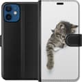 Yhteensopiva Lompakkokotelo Apple iPhone 12 Kissa