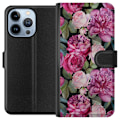 Miniatyrbilde 1 av 4: Apple iPhone 13 Pro Lommeboketui Blomster