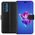 Pikkukuva 1 / 3: Motorola Edge 20 Pro Lompakkokotelo Adidas-inspiroitunut sinin