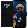 Pikkukuva 1 / 3: Samsung Galaxy Note9 Lompakkokotelo Lamine Yamal - Barcelonan ihmelapsi fokuksessa