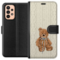 Miniatyrbillede 1 af 3: Samsung Galaxy A23 Tegnebogsetui Lille Teddy – klassisk teddy i enkel design