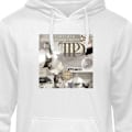 Miniatyrbillede 1 af 3: Hoodie til Voksen | Behagelig Hættetrøje Taylor Swift hvid S