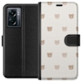 Pikkukuva 1 / 3: OnePlus Nord N300 Lompakkokotelo Teddy-tausta - söpöt teddykarhut pehmeällä taustalla