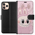 Miniatyrbillede 1 af 3: Apple iPhone 11 Pro Tegnebogsetui Labubu Floral Freak