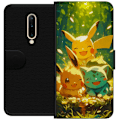 Miniatyrbillede 1 af 3: OnePlus 7 Pro Tegnebogsetui Pixelmonster spillestil - farverig design til retro-elskende gamere