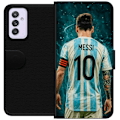 Miniatyrbillede 1 af 3: Samsung Galaxy A82 5G Tegnebogsetui Messi