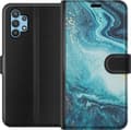 Kompatibelt Plånboksfodral till Samsung Galaxy A32 5G Marmor Marble