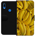 Miniatyrbild 1 av 3: Huawei P Smart Z Plånboksfodral Banana Pattern – lekfullt m