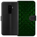 Kompatibel Tegnebogsetui til Samsung Galaxy S9+ Luksuriøs Grøn