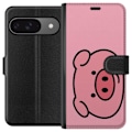 Miniatyrbillede 1 af 3: Google Pixel 9 Pro Tegnebogsetui Kawaii Piggy