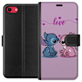 Miniatyrbillede 1 af 3: Apple iPhone 7 Tegnebogsetui Lilo & Stitch – Angel Edition