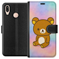 Pikkukuva 1 / 3: Huawei P20 lite Lompakkokotelo Kawaii Sanrio Rilakkuma