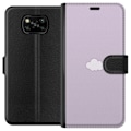 Pikkukuva 1 / 3: Xiaomi Poco X3 NFC Lompakkokotelo Lila Pilvi - minimalistinen pilvi lila taustalla