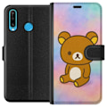 Miniatyrbillede 1 af 3: Huawei P30 lite Tegnebogsetui Kawaii Sanrio Rilakkuma