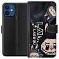 Miniatyrbillede 1 af 3: Apple iPhone 12 mini Tegnebogsetui <nl>Labubu Black Energy - S