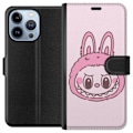 Pikkukuva 1 / 4: Apple iPhone 13 Pro Lompakkokotelo Labubu Eläinradan Bunny-versio