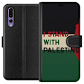 Miniatyrbild 1 av 3: Huawei P20 Pro Plånboksfodral Stand with Palestine – solidaritetsdesign med starkt budskap