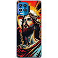 Pikkukuva 1 / 3: Motorola Edge S Läpinäkyvä kuori Jeesus ja Kortti - uskonno