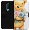 Miniatyrbild 1 av 3: OnePlus 8 Plånboksfodral Nalle Puh med blommor – klassisk b