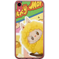 Pikkukuva 1 / 2: Apple iPhone XR Läpinäkyvä kuori Labubu Wacky Mart Pop Mart -sarjan keräilyfiguuri Söpö Muotoilu Suosittu Teemalelu Sarja Luova Taidelelu