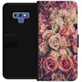 Miniatyrbillede 1 af 3: Samsung Galaxy Note9 Tegnebogsetui Blomster