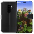 Kompatibel Tegnebogsetui til Samsung Galaxy S9+ MineCraft