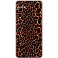 Kompatibelt Mobilskal till Samsung Galaxy A04 Guldfärgad glitterleopard guld