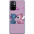 Miniatyrbillede 1 af 3: Xiaomi Poco M4 Pro 5G Gennemsigtig cover Lilo & Stitch – Ang