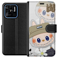 Pikkukuva 1 / 3: Xiaomi Redmi 10C Lompakkokotelo Labubu Minimal Mood - Yksinker