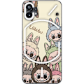 Pikkukuva 1 / 3: Nothing Phone (1) Läpinäkyvä kuori Labubu Pastel Collection