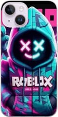 Kompatibelt Mobilskal till Apple iPhone 14 Roblox | Marshmello