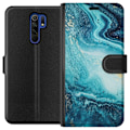 Pikkukuva 1 / 3: Xiaomi Redmi 9 Lompakkokotelo Marmori