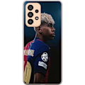 Pikkukuva 1 / 3: Samsung Galaxy A33 5G Läpinäkyvä kuori Lamine Yamal - Barcelonan ihmelapsi fokuksessa