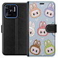 Miniatyrbilde 1 av 3: Xiaomi Redmi 10C Lommeboketui Stjärnmönstrat med monsterlook