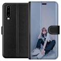 Miniatyrbillede 1 af 3: Huawei P30 Tegnebogsetui Lisa from Blackpink – K-pop Style Icon