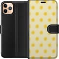 Kompatibelt Lommeboketui til Apple iPhone 11 Pro Max Gule soler gul