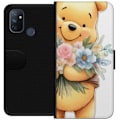 Miniatyrbilde 1 av 3: OnePlus Nord N100 Lommeboketui Nalle Puh med blomster - klassi