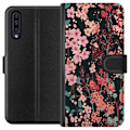 Pikkukuva 1 / 3: Samsung Galaxy A50 Lompakkokotelo Kukat