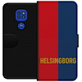 Miniatyrbillede 1 af 3: Motorola Moto G9 Play Tegnebogsetui Helsingborg – fodbold