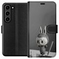 Miniatyrbillede 1 af 3: Samsung Galaxy S24+ Tegnebogsetui Pop Mart MEGA LABUBU LABUBU Sketch 1000%