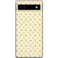 Kompatibel Mobilcover til Google Pixel 6a Gul blomstergrafik gul