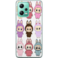 Miniatyrbild 1 av 3: Xiaomi Redmi Note 12 Genomskinligt Skal Labubu Pink Monster